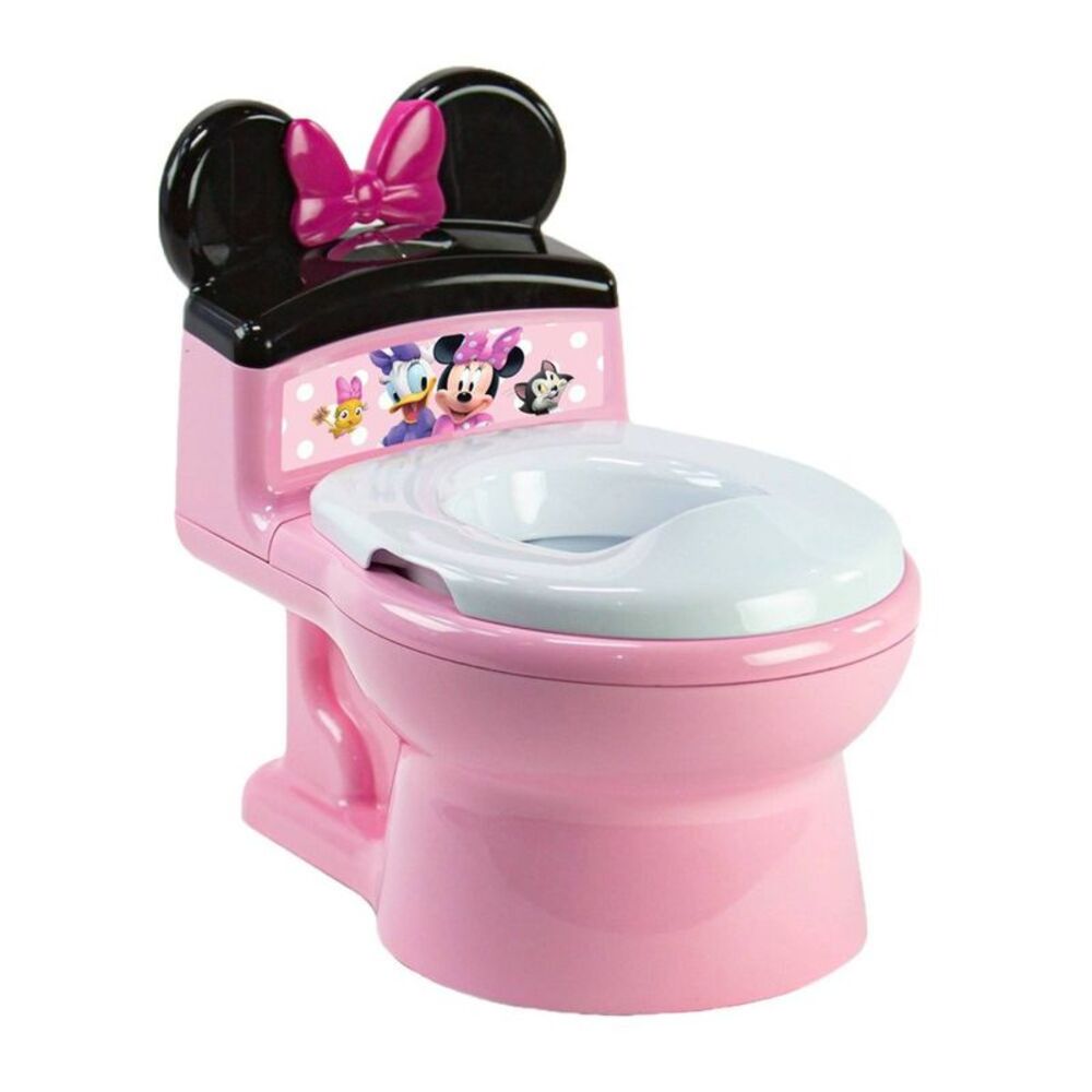 Minnie Mouse Potty Chair & Toddler Toilet Seat: Plastic Design
